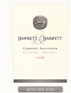 Barrett and Barrett Cabernet Sauvignon 2008
