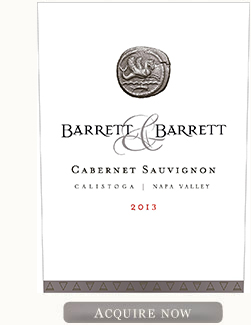 Barrett and Barrett Cabernet Sauvignon 2013