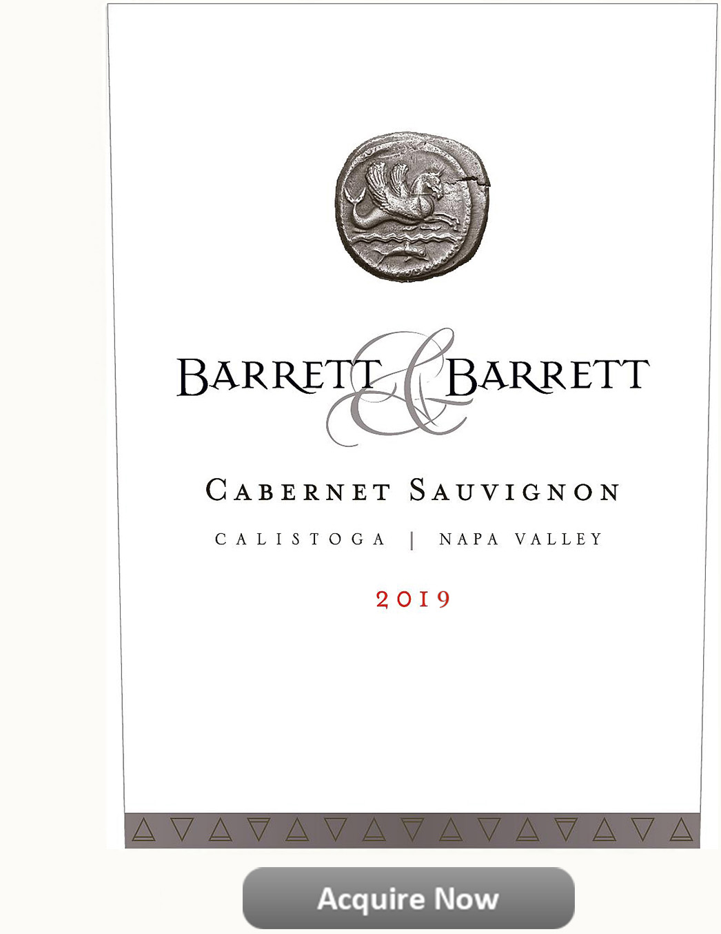 Barrett and Barrett Cabernet Sauvignon 2019